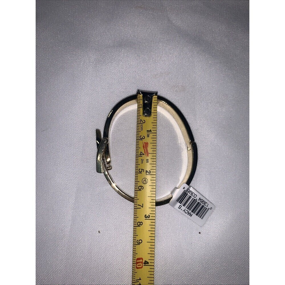 Macy’s Belt buckle design Gold coloured bracelet Fashion Jewelry - Picture 12 of 12